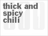recipe for thick and spicy chili
