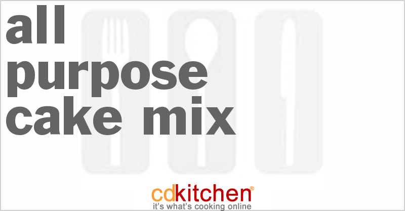 All-Purpose Cake Mix - CDKitchen.com