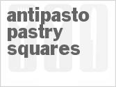 recipe for antipasto pastry squares