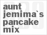 recipe for aunt jemima's pancake mix