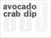 recipe for avocado crab dip