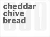 recipe for bread machine cheddar-chive bread