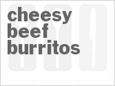 recipe for cheesy beef burritos
