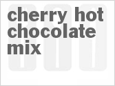 recipe for cherry hot chocolate mix