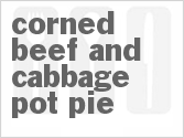 recipe for corned beef and cabbage pot pie