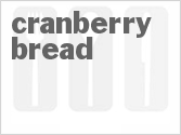 recipe for bread machine cranberry bread