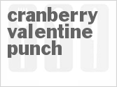 recipe for cranberry valentine punch