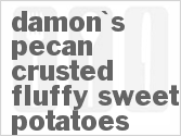 recipe for copycat damon's pecan-crusted fluffy sweet potatoes