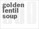 recipe for golden lentil soup