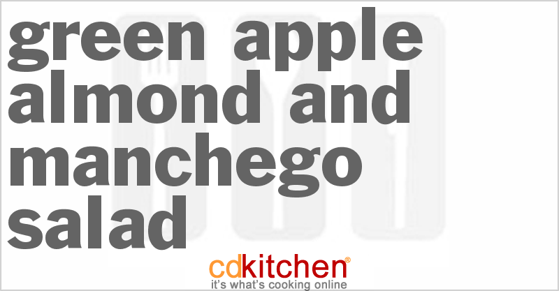 Green Apple Almond And Manchego Salad - CDKitchen.com