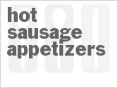 recipe for hot sausage appetizers