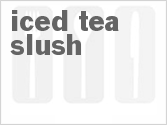 recipe for iced tea slush