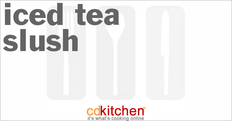 Iced Tea Slush - CDKitchen.com