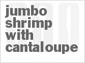 recipe for jumbo shrimp with cantaloupe