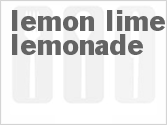 recipe for lemon-lime lemonade