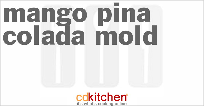 Mango-Pina Colada Mold - CDKitchen.com