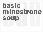 recipe for basic minestrone soup