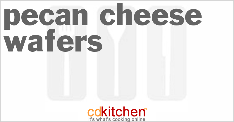 Pecan-Cheese Wafers - CDKitchen.com