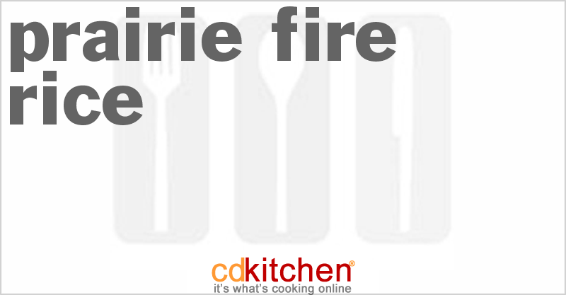 Prairie Fire Rice - CDKitchen.com
