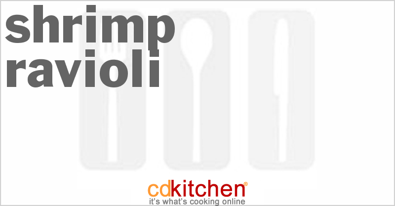 Shrimp Ravioli - CDKitchen.com
