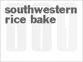 recipe for southwestern rice bake