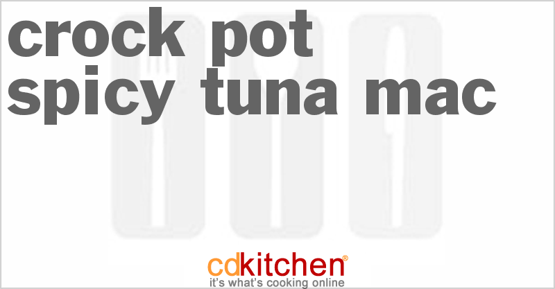 Spicy Tuna Mac - CDKitchen.com