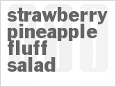 recipe for strawberry pineapple fluff salad