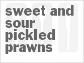 recipe for sweet and sour pickled prawns