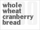 recipe for whole wheat cranberry bread