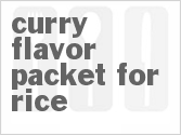 Curry Flavor Packet for Rice
