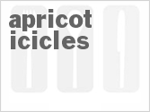 recipe for apricot icicles