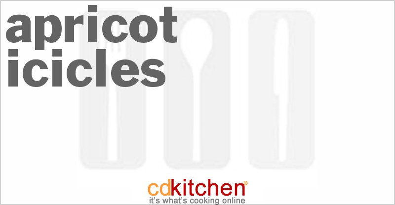 Apricot Icicles - CDKitchen.com