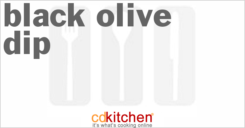 Black Olive Dip - CDKitchen.com