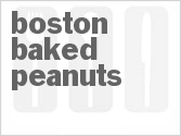 recipe for boston baked peanuts