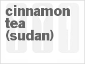 recipe for cinnamon tea (sudan)