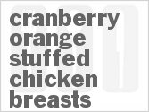 recipe for cranberry-orange stuffed chicken breasts