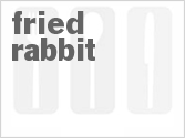 recipe for fried rabbit