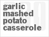 recipe for garlic mashed potato casserole