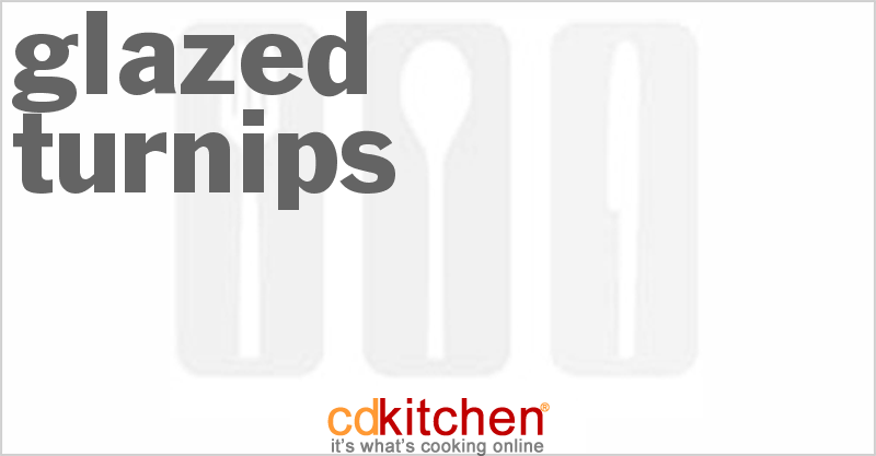 Glazed Turnips - CDKitchen.com