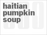 recipe for haitian pumpkin soup