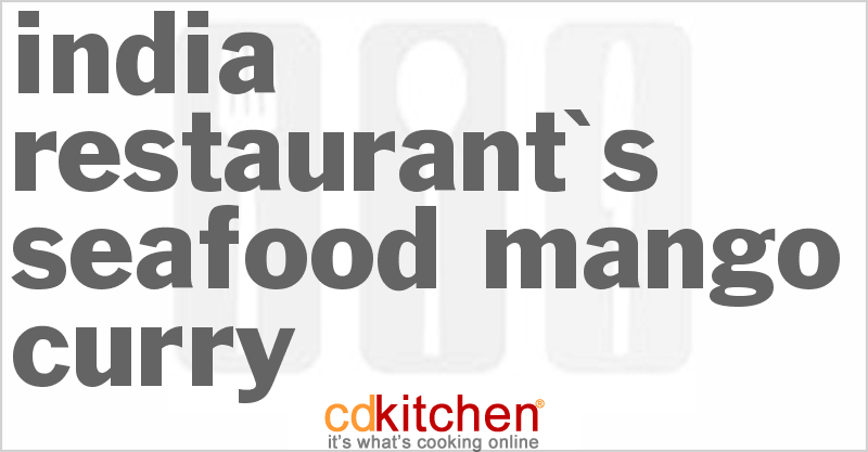 India Restaurant's Seafood Mango Curry - CDKitchen.com