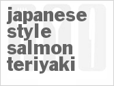 recipe for japanese-style salmon teriyaki