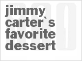 recipe for jimmy carter's favorite dessert