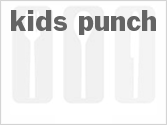recipe for kids punch