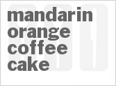recipe for mandarin orange coffee cake