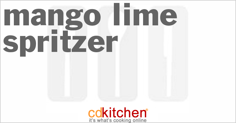 Mango-Lime Spritzer - CDKitchen.com