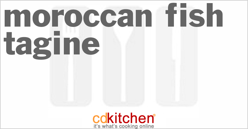Moroccan Fish Tagine - CDKitchen.com