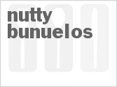 recipe for nutty bunuelos