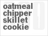 recipe for oatmeal chipper skillet cookie