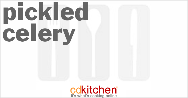 Pickled Celery - CDKitchen.com